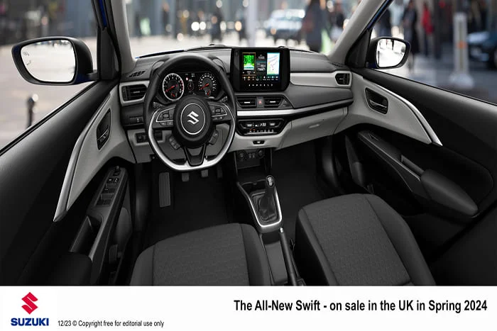 2024 Suzuki Swift facelift interior
