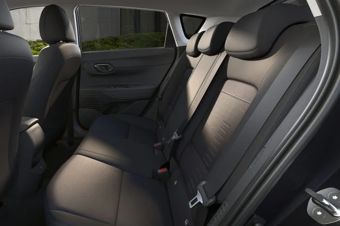 2024 Hyundai Bayon facelift rear seats