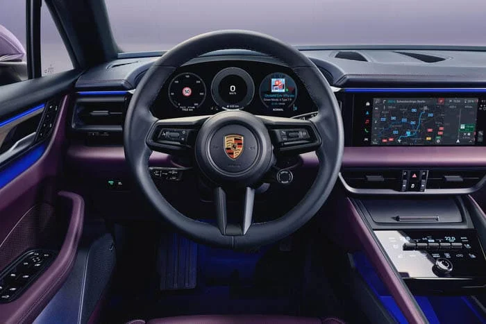 2024 Porsche Macan Electric cockpit